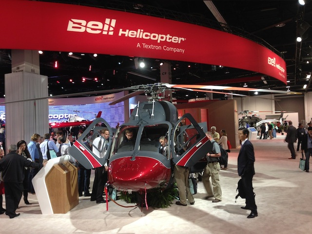 Bell 429 VIP Configuration. Review At Heli-Expo 2014, California.